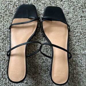 Abercrombie & Fitch Kitten Heel Sandals